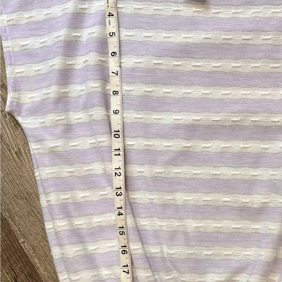 80’s Vintage Purple Cap Sleeve Boxy Tee - Picture 5 of 5